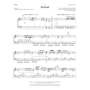 Portrait (Consort) (arr. Joseph M. Martin) - Piano