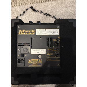 The Markbass Micromark 801 is a portable bass amplifier that combines power and versatility in a compact design. With its 60 wat