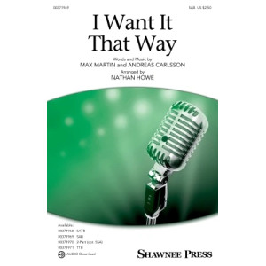 I Want It That Way (arr. Nathan Howe)