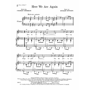 Here We Are Again (from Do I Hear A Waltz?)