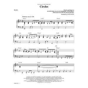 Circles (arr. Jack Zaino) - Piano