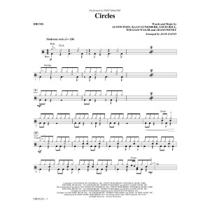 Circles (arr. Jack Zaino) - Drums