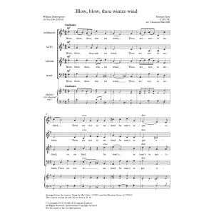 Blow, Blow, Thou Winter Wind (arr. Desmond Ratcliffe)