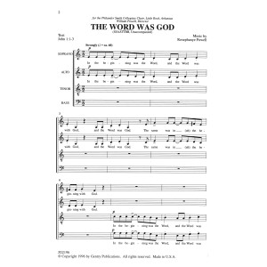 The Word Was God