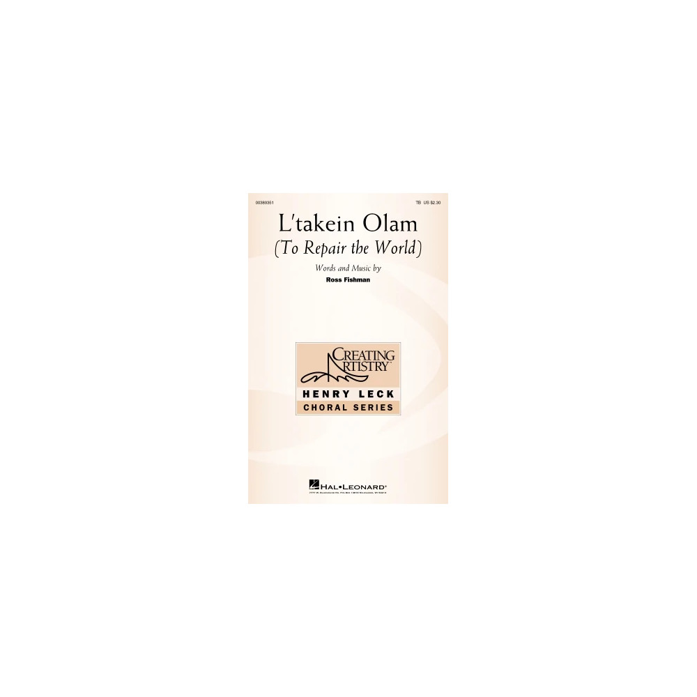L'Takein Olam (To Repair The World)