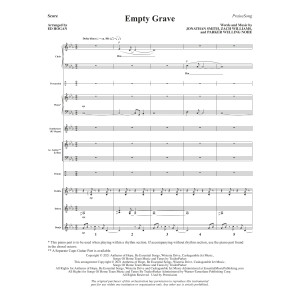 Empty Grave (arr. Ed Hogan) - Full Score