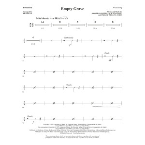 Empty Grave (arr. Ed Hogan) - Percussion