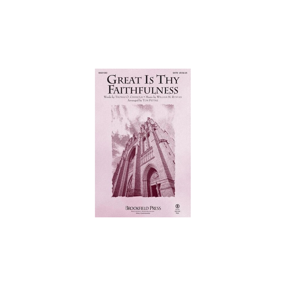 Great Is Thy Faithfulness (arr. Tom Fettke) - Bb Trumpet 2,3
