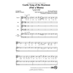 Gaelic Song Of The Boatman (Fhir A'bhata) (arr. Philip Lawson)