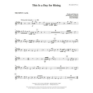 This Is a Day for Rising - Bb Trumpet 1