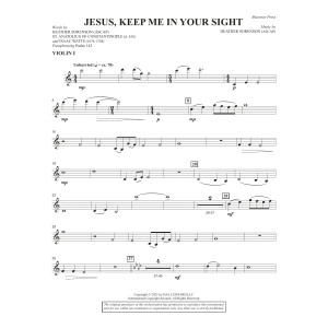 Jesus, Keep Me in Your Sight - Violin 1