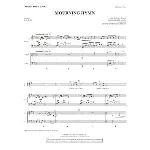 Mourning Hymn - Full Score