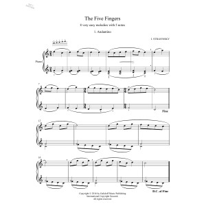 Five Fingers: 1. Andantino