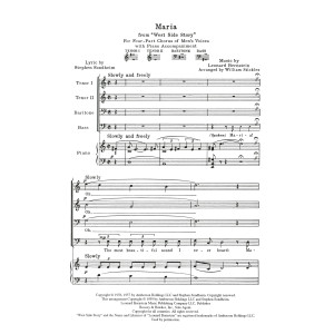 Maria (from West Side Story) (arr. William Stickles)