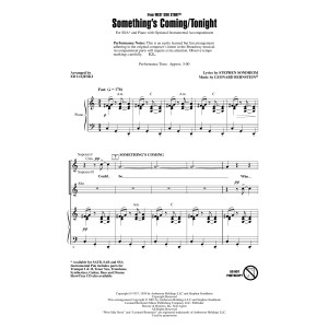Something's Coming/Tonight (from West Side Story) (arr. Ed Lojeski)