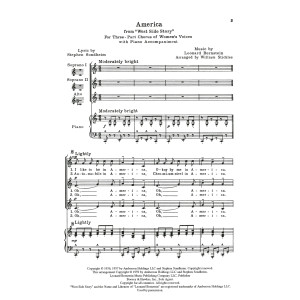 America (from West Side Story) (arr. William Stickles)