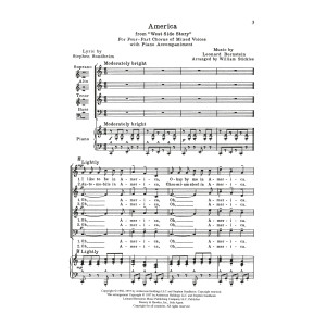 America (from West Side Story) (arr. William Stickles)