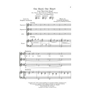 One Hand, One Heart (from West Side Story) (arr. William Stickles)