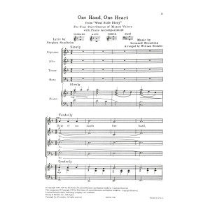 One Hand, One Heart (from West Side Story) (arr. William Stickles)