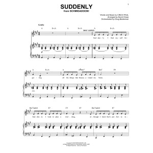 Suddenly (from Schmigadoon!)