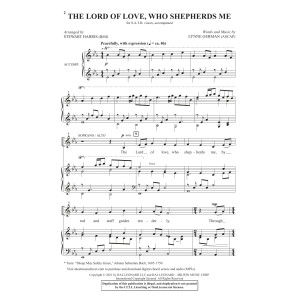 The Lord Of Love, Who Shepherds Me (arr. Stewart Harris)