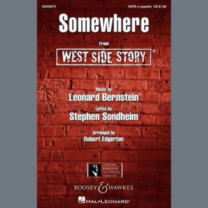 Somewhere (from West Side Story) (arr. Robert Edgerton)