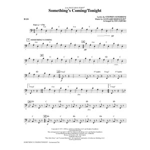 Something's Coming/Tonight (from West Side Story) (arr. Ed Lojeski) - Bass