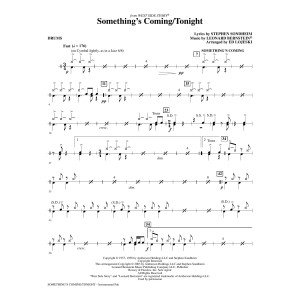 Something's Coming/Tonight (from West Side Story) (arr. Ed Lojeski) - Drums