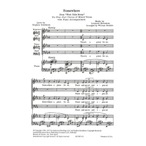 Somewhere (from West Side Story) (arr. William Stickles)