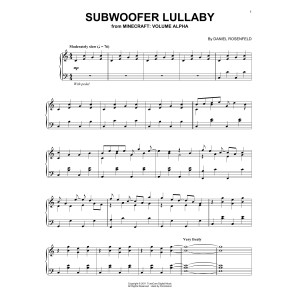 Subwoofer Lullaby (from Minecraft)