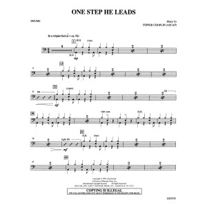 One Step He Leads - Drums