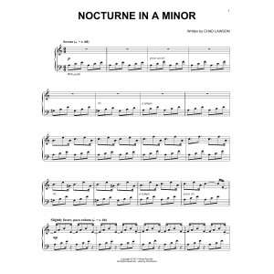 Nocturne In A Minor