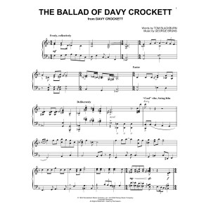 The Ballad Of Davy Crockett (from Davy Crockett)