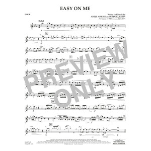 Easy on Me (arr. Michael Brown) - Oboe