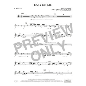 Easy on Me (arr. Michael Brown) - Bb Trumpet 1
