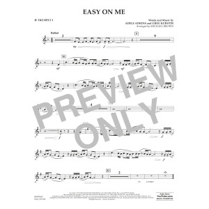 Easy on Me (arr. Michael Brown) - Bb Trumpet 2