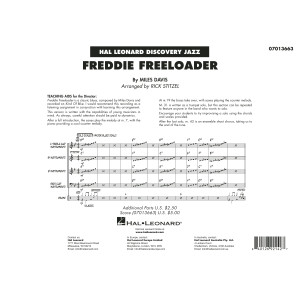 Freddie Freeloader (arr. Rick Stitzel) - Conductor Score (Full Score)