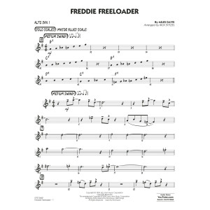 Freddie Freeloader (arr. Rick Stitzel) - Alto Sax 1