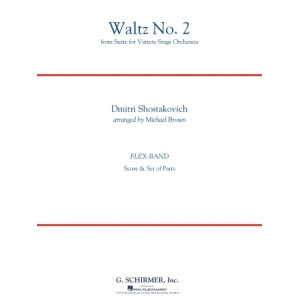 Waltz No. 2 (from Suite for Variety Stage Orchestra) (arr. Brown) - Pt.1 - Flute