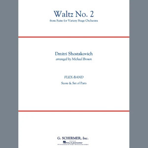 Waltz No. 2 (from Suite for Variety Stage Orchestra) (arr. Brown) - Pt.2 - Violin