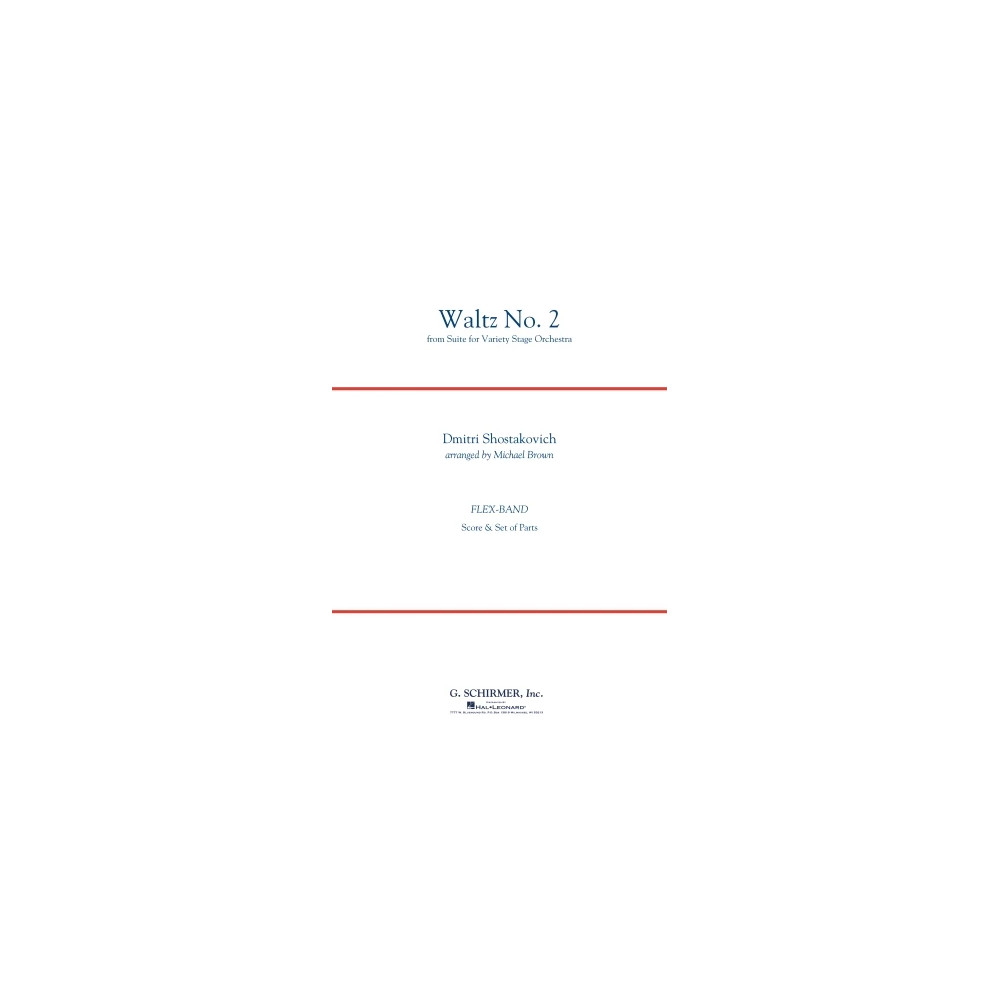 Waltz No. 2 (from Suite for Variety Stage Orchestra) (arr. Brown) - Mallet Percussion