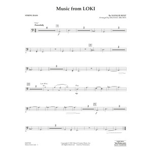 Music from "Loki" (arr. Michael Brown) - String Bass