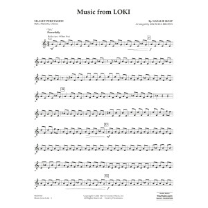 Music from "Loki" (arr. Michael Brown) - Mallet Percussion