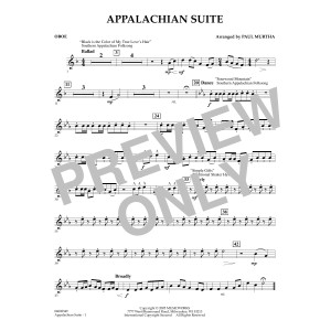 Appalachian Suite - Oboe