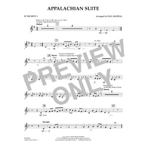 Appalachian Suite - Bb Trumpet 2