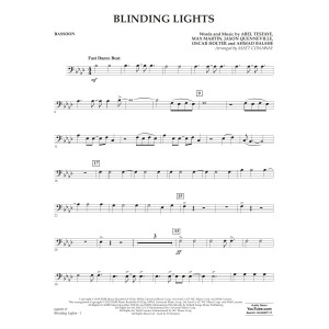 Blinding Lights (arr. Matt Conaway) - Bassoon