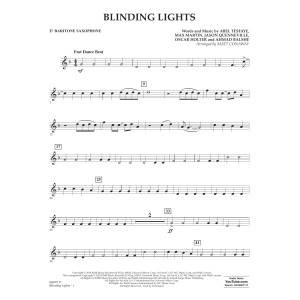 Blinding Lights (arr. Matt Conaway) - Eb Baritone Saxophone