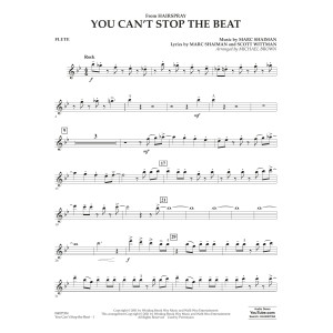 You Can't Stop the Beat (from Hairspray) (arr. Michael Brown) - Flute