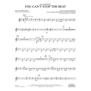 You Can't Stop the Beat (from Hairspray) (arr. Michael Brown) - Mallet Percussion