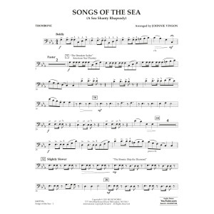 Songs of the Sea (A Sea Shanty Rhapsody) - Trombone